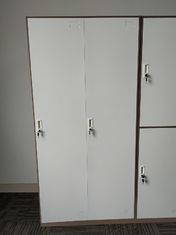 China Office Furniture Steel two door Storage Clothes Wardrobe Locker Cabinet supplier